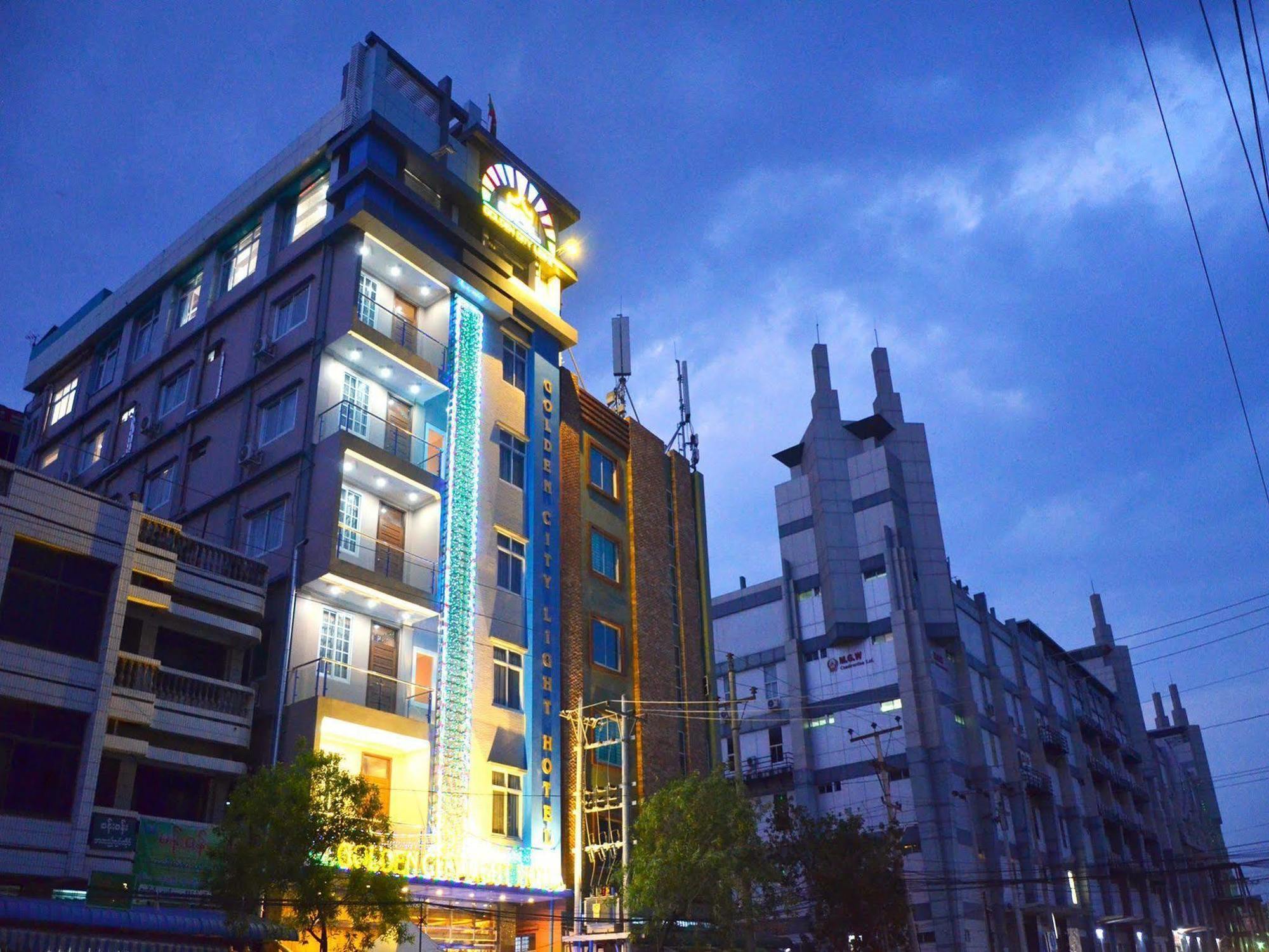 Golden City Light Hotel Мандалай Экстерьер фото